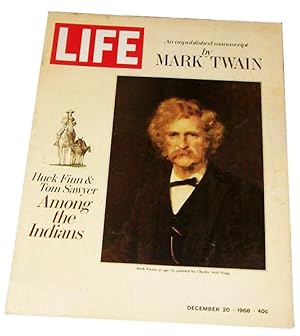 Bild des Verkufers fr Life Magazine. December 20, 1968. Mark Twain zum Verkauf von Brookfield Books