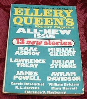 The Haunted Portrait - Short Story in Ellery Queen's Mystery Magazine