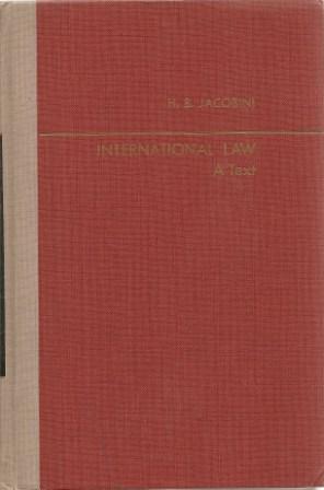 Seller image for International Law: A Text for sale by Works on Paper