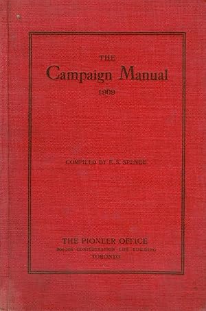 Imagen del vendedor de The Campaign Manual 1909 a la venta por Attic Books (ABAC, ILAB)