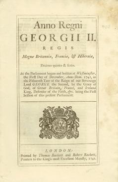 An Act for further regulating the Plantation Trade; and for Relief of Merchants importing Prize G...