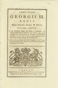 An Act for allowing further Time for the Exportation of, or Payment of the Duties upon, Bugles, w...