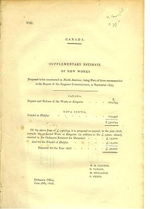 Four items about water communication in early Canada