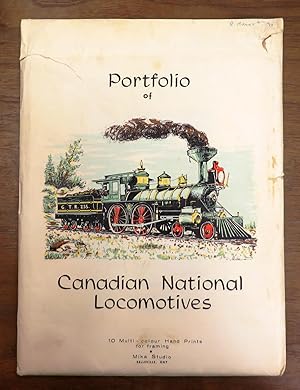 Bild des Verkufers fr Portfolio of Canadian National Locomotives zum Verkauf von Attic Books (ABAC, ILAB)