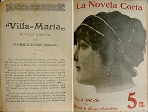 Imagen del vendedor de Villa-Mara'. Novela. a la venta por Hesperia Libros