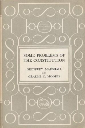 Seller image for Some Problems of the Constitution [ Revised Edition ] for sale by Works on Paper