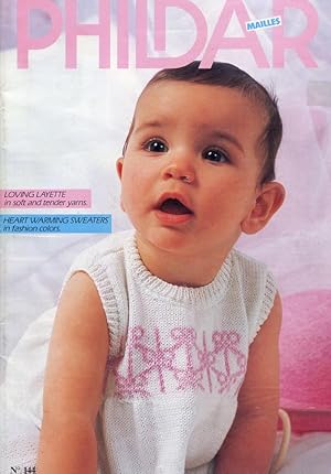 Seller image for PHILDAR MAILLES : Loving Layette, Heart Warming Sweaters : 1987 (Phildar No. 144) for sale by 100POCKETS