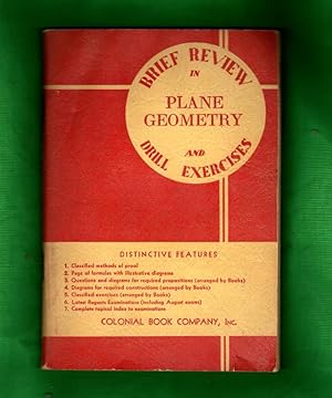 Seller image for Brief Review in Plane Geometry and Drill Exercises for sale by Singularity Rare & Fine