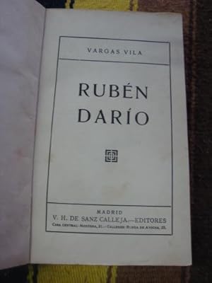 Imagen del vendedor de Rubn Daro a la venta por Libros del cuervo