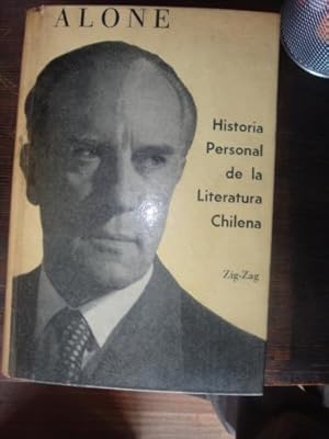 Imagen del vendedor de Historia personal de la literatura chilena (Desde don Alonso de Ercilla hasta Pablo Neruda) a la venta por Libros del cuervo