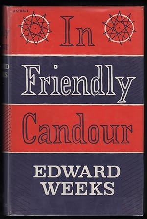 Immagine del venditore per In Friendly Candor venduto da James & Mary Laurie, Booksellers A.B.A.A