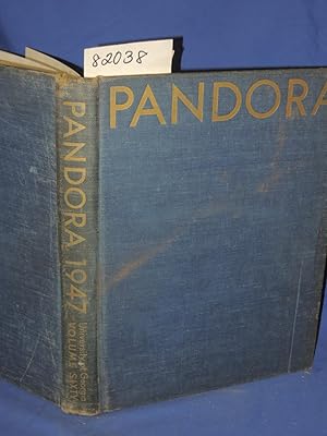 Seller image for Pandora 1947 University of Georgia Volume Sixty Yearbook for sale by Princeton Antiques Bookshop