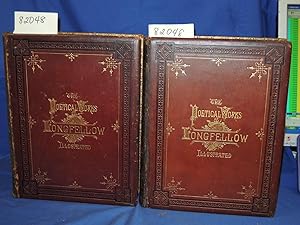 Immagine del venditore per THE POETICAL WORKS OF LONGFELLOW/2 Volume Set, Illustrated venduto da Princeton Antiques Bookshop