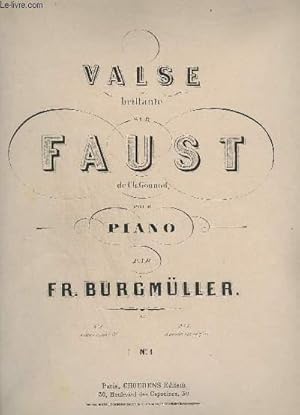 Image du vendeur pour VALSE BRILLANTE SUR FAUST - POUR PIANO. mis en vente par Le-Livre