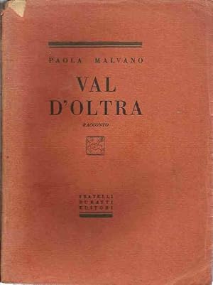 Seller image for Val d'Oltra. Racconto for sale by Laboratorio del libro
