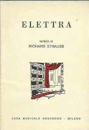 Elettra. Musica di Richard Strauss