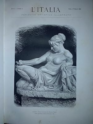 Seller image for L'Italia. Periodico artistico illustrato - Anno I - 1883 for sale by Laboratorio del libro