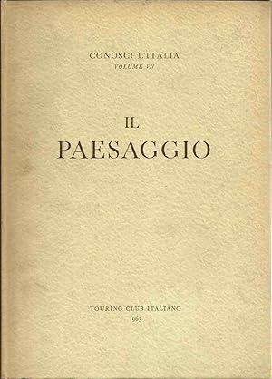 Conosci ltalia vol. VII - Il paesaggio