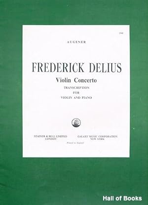 Violin Concerto: Transcription For Violin And Piano
