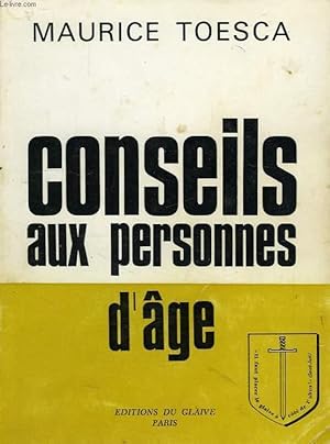 Seller image for CONSEILS AUX PERSONNES D'AGE for sale by Le-Livre