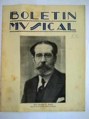 Seller image for BOLETN MUSICAL. N 4 Junio 1928 for sale by Librera Maestro Gozalbo