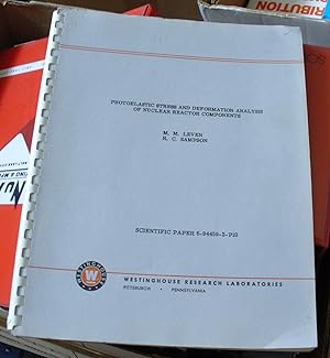 Seller image for Photoelastic Stress and Deformation Analysis of Nuclear Reactor Components for sale by Xochi's Bookstore & Gallery