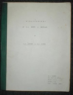 Bibliography of G. A. Henty & Hentyana.