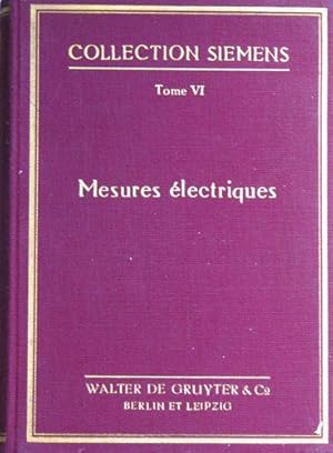 Image du vendeur pour Mesures Electriques mis en vente par Bouquinerie L'Ivre Livre