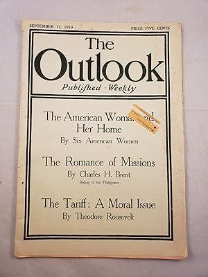 Imagen del vendedor de The Outlook September 17, 1910 a la venta por WellRead Books A.B.A.A.