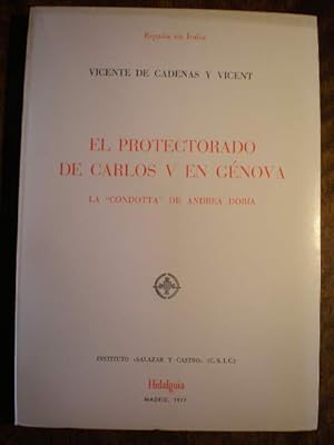 El protectorado de Carlos V en Génova. La "Condotta de Andrea Doria".