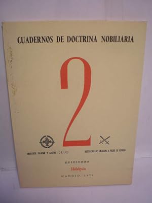 Cuadernos de doctrina nobiliaria. Num 2