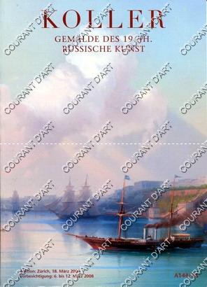 GEMALDE DES 19. JH. RUSSISCHE KUNST. LOT 3201-3338. [STROHMAYER. RYLOV. KISELEV. MAKOVSKY. CHOULT...