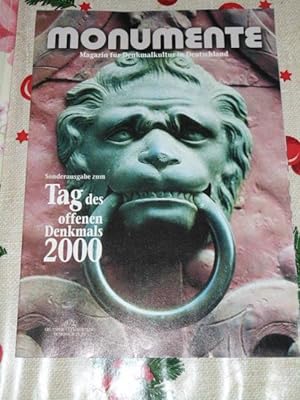 Monumente - Magazin für Denkmalkultur in Deutschland: Sonderausgabe zum Tag des offenen Denkmals ...