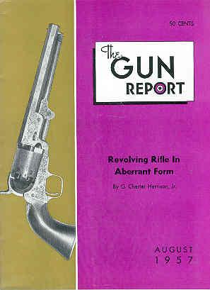 The Gun Report Volume III No 3 August 1957