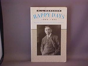 Seller image for Happy Days, 1880-1892 for sale by Gene The Book Peddler