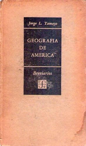 Imagen del vendedor de GEOGRAFIA DE AMERICA a la venta por Buenos Aires Libros