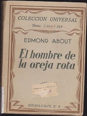 EL HOMBRE DE LA OREJA ROTA (colecc Universal nº 1266-1268)