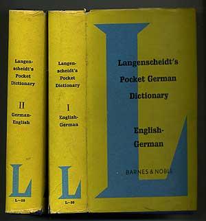 Seller image for Langenscheidt's Pocket Dictionary of the English and German Languages: First Part, English-German for sale by Between the Covers-Rare Books, Inc. ABAA