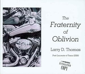 Imagen del vendedor de The Fraternity of Oblivion a la venta por Bookmarc's