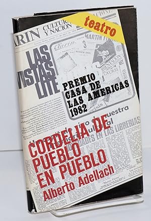 Imagen del vendedor de Cordelia de Pueblo en Pueblo; teatro a la venta por Bolerium Books Inc.