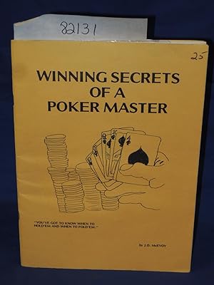 Image du vendeur pour Winning Secrets of a Poker Master mis en vente par Princeton Antiques Bookshop