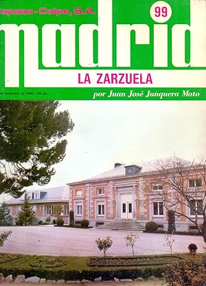 Immagine del venditore per PALACIO DE LA ZARZUELA - SOCIOLOGIA , HISTORIA, VIDA DEL PERSONAJE, ARQUITECTURA DE ESTE LUGAR DE MADRID - FASCICULO DE 24 PAGINAS DEDICADO A - PALACIO DE LA ZARZUELA - venduto da Libreria 7 Soles