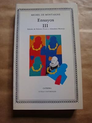 Seller image for Ensayos III for sale by Llibres Capra