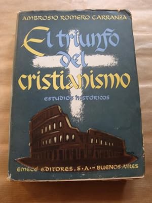 Bild des Verkufers fr El triunfo del cristianismo. Estudios histricos zum Verkauf von Llibres Capra