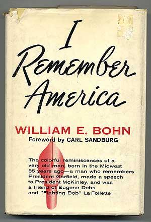 Bild des Verkufers fr I Remember America zum Verkauf von Between the Covers-Rare Books, Inc. ABAA