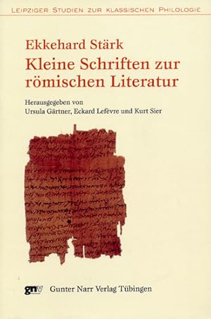 Seller image for Kleine Schriften zur rmischen Literatur for sale by primatexxt Buchversand