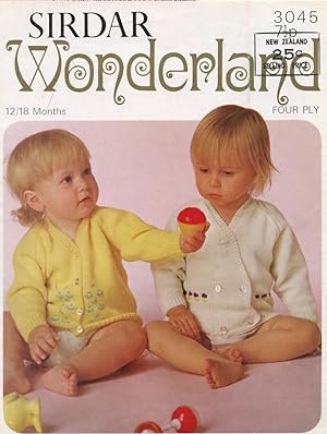 Seller image for SIRDAR : WONDERLAND : Two Cardigans, 12/18 Months Cardigans (Sirdar #3045) for sale by 100POCKETS