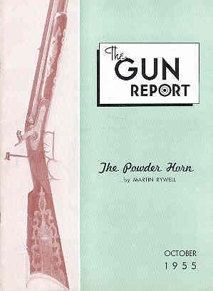 The Gun Report Volume I No 5 October 1955