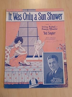 Seller image for It Was Only a Sun Shower [ Vintage Sheet Music ] for sale by Bradley Ross Books