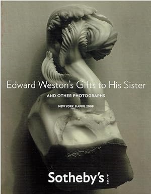 Edward Weston's Gifts to His Sister and Other Photographs (Sotheby's, New York - April 8, 2008)